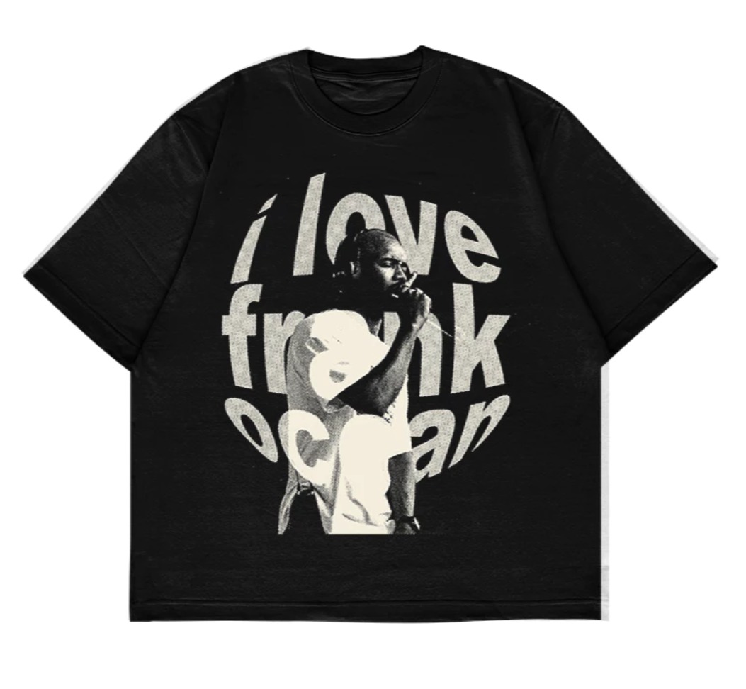 KAOS BAJU FRANK OCEAN DOT RAP TEE 